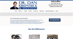 Desktop Screenshot of drdankirkpatrick.com
